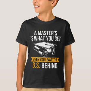 Grad Mba Masters Degree Abschluss T-Shirt