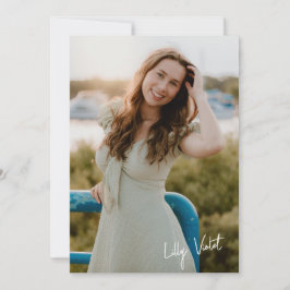 Grad Party Invite Einladung