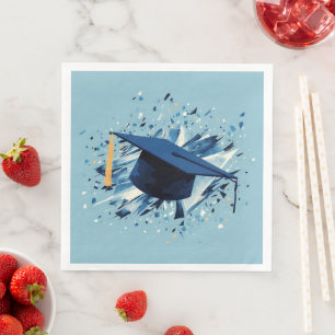 Grad Party Paper Napkins Serviette