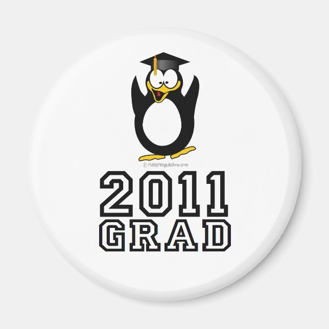 Grad Penguin 2011 Magnet (Vorne)