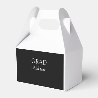 Grad schlicht minimaler Abschluss elegante moderne Geschenkschachtel