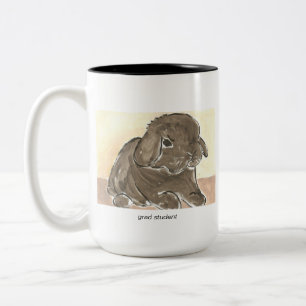 Grad-Schüler Zwei-Tone-Kaffee-Tasse Zweifarbige Tasse