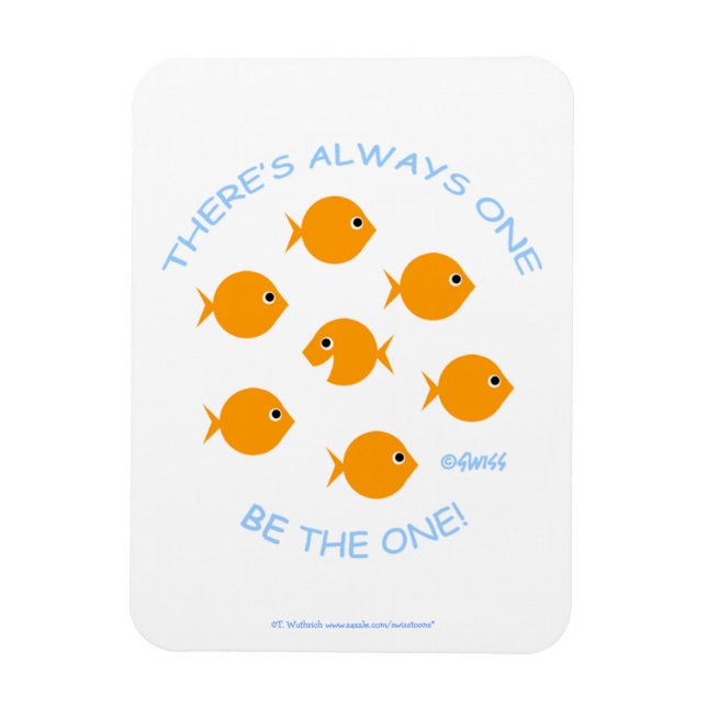 Grad-Schullehrer-Motto für die Kinder inspirieren Magnet (Vertikal)