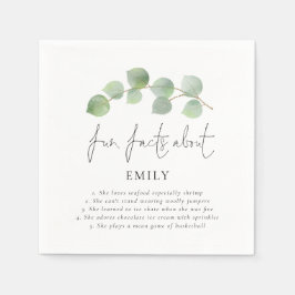 Grad Spaß Fakten Eukalyptus Name 2024 Abschluss Serviette