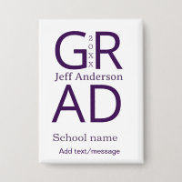 Grad Typografie moderne Abschlussfeier einfach min