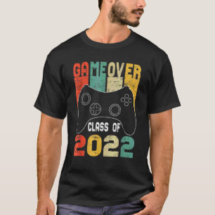Grad Video Games Vintage Graduation Game Over Clas T-Shirt