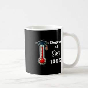 Grad von S 100% Abschluss Cl von 2025 Senior ihm Kaffeetasse