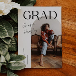 GRAD White Arch Abschluss Ankündigung