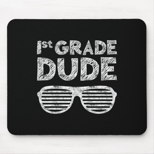 Grade Dudefirst Grade Back to School Mousepad (Vorne)