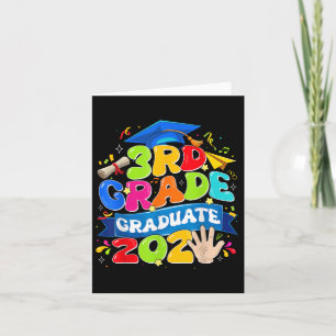 Grade Graduate 2025 Letzter Tag der Schule Boy Gir Karte