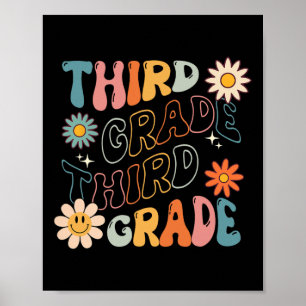 Grade Groovy Zurück zum Lehrer Poster