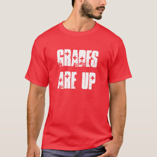 Grade sind oben T-Shirt