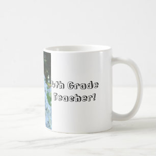 Grade Teacher Cup Tasse Geschenke Lehrer Hydrangea