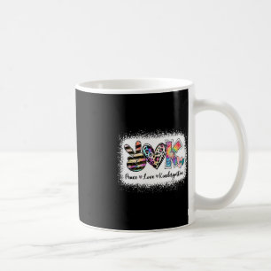 Grade Teacher Peace Liebe Kindergarten Team Kinder Kaffeetasse