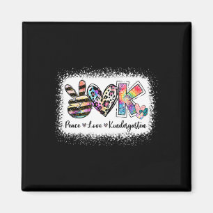 Grade Teacher Peace Liebe Kindergarten Team Kinder Magnet