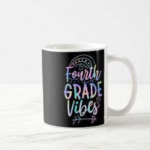 Grade Vibes Back to School Gefärbte Krawatte Lehre Kaffeetasse