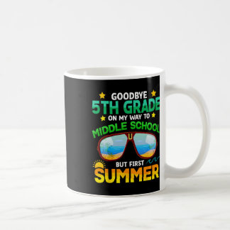 Grade Way to Middle School Grade erste Sommer Grad Kaffeetasse