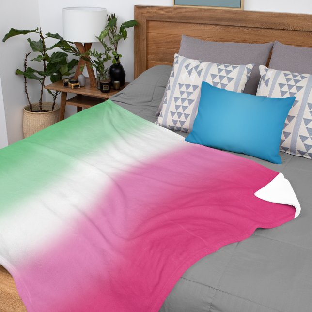 Gradient Abrosexual Pride Sherpadecke (Von Creator hochgeladen)