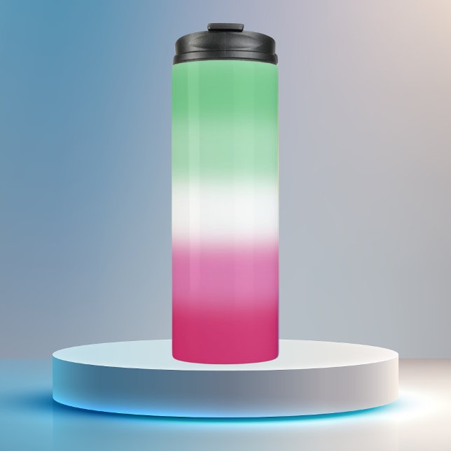 Gradient Abrosexuelle Pride-Flagge  Thermosbecher (Von Creator hochgeladen)
