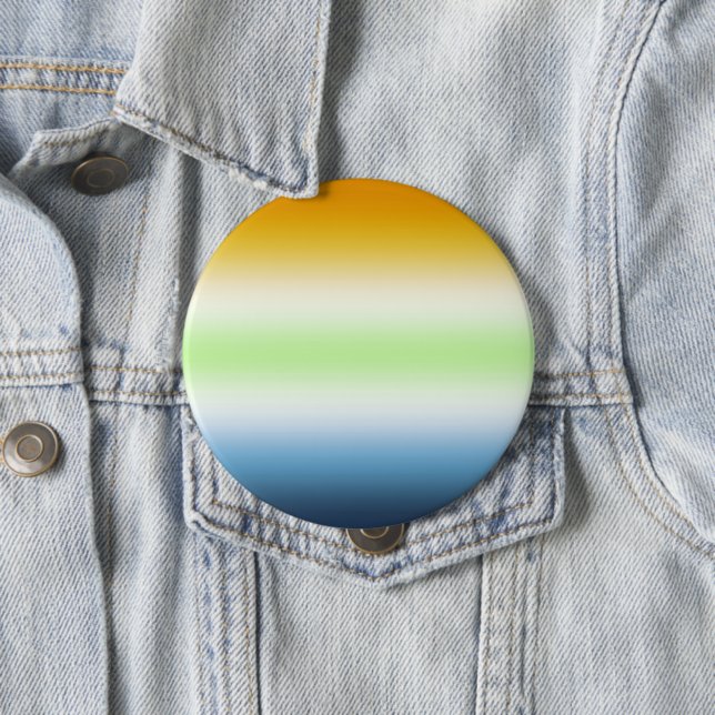 Gradient AroAce Agender Pride Button (Beispiel)