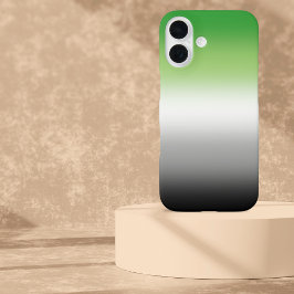 Gradient Aromantic Flag - farbenfroher, aromantisc iPhone 16 Hülle