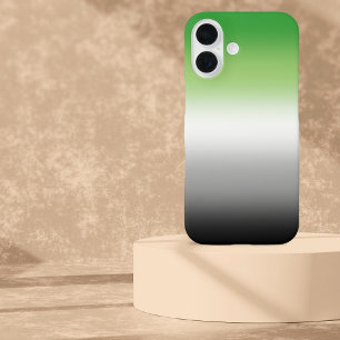 Gradient Aromantic Flag - farbenfroher, aromantisc iPhone 16 Hülle