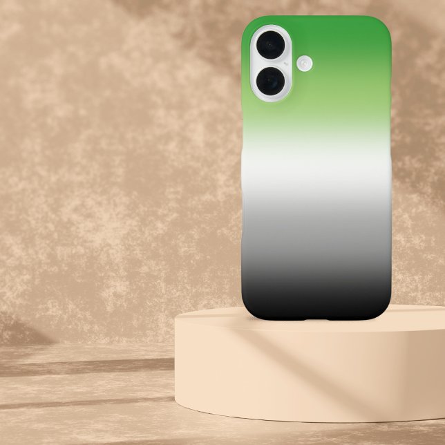 Gradient Aromantic Flag - farbenfroher, aromantisc Case-Mate iPhone Hülle (Von Creator hochgeladen)