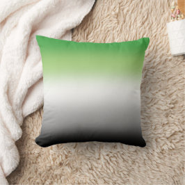 Gradient Aromantic Flag - farbenfroher, aromantisc Kissen