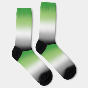 Gradient-Aromantische Crew-Socken Socken