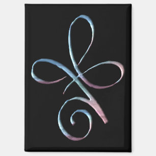 Gradient bedingungslose Liebe Magnet