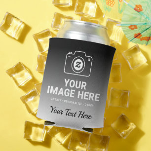Gradient Bild und Text Dosenkühler