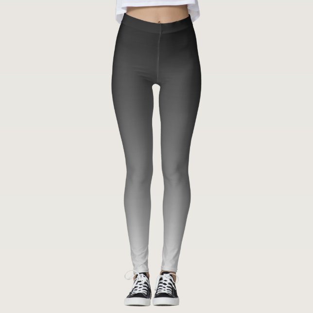 Gradient Black Leggings (Vorderseite)