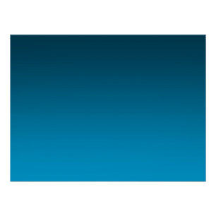 Gradient Blau - hell bis tief Stimmungshintergru Poster