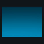 Gradient Blue - light to deep | Mood Background | Poster<br><div class="desc">A soft blue gradient from light to deep creates a calm, modern atmosphere. Perfect as a minimal design on its own or as a fully customizable background for invitations, cards, posters and more. Use it as a subtle base for your ideas, photos or personal messages – versatile, timeless and easy...</div>