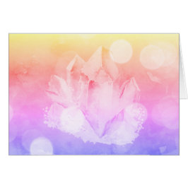 *.* Gradient Blush Pink Lavender Crystal