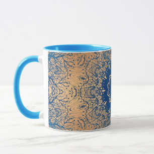 Gradient braun Bronze Seide arabisches ornamentale Tasse