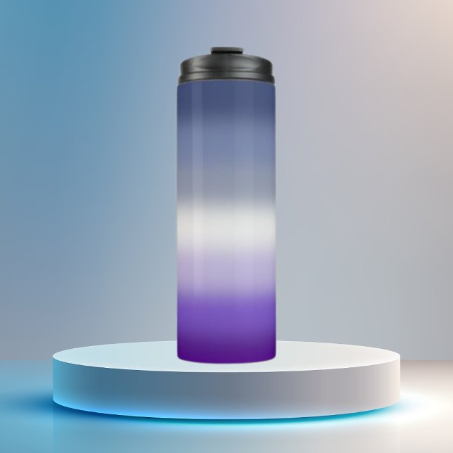Gradient Butch Lesbian Pride-Flagge Thermosbecher (Von Creator hochgeladen)