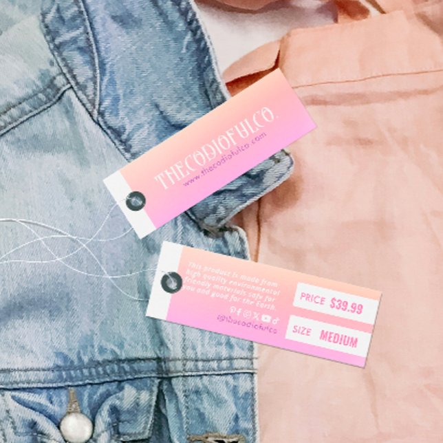 Gradient Closing Price Hang Tag (Von Creator hochgeladen)
