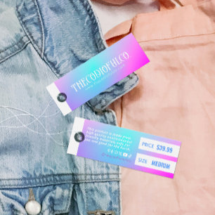 Gradient Closing Price Hang Tag