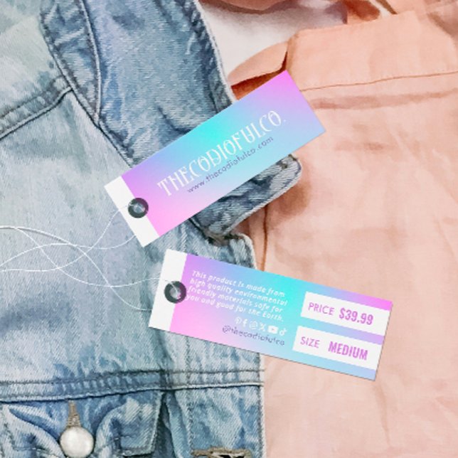 Gradient Closing Price Hang Tag (Von Creator hochgeladen)