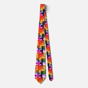 Gradient Colorful Abstrakt Neck Tie Krawatte