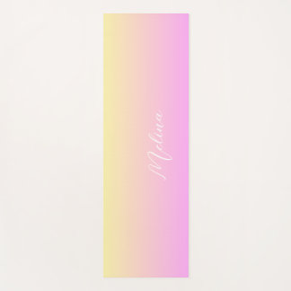 Gradient Customizer name Yogamatte