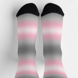 Gradient Demigirl Pride Flag Socken