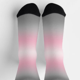 Gradient Demigirl Pride Flag Socken