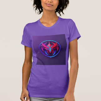 "Gradient Dragon Symmetry" T-Shirt