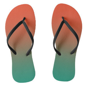 GRADIENT Einfache und farbige Slim-Strahlen Flip F Flops