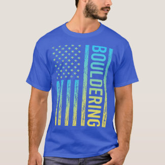 Gradient Flag 02 Boulderingklettern T-Shirt