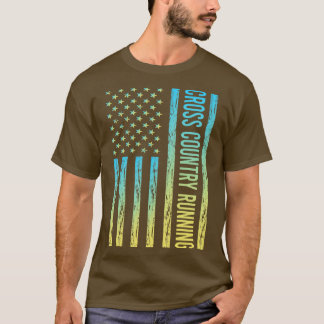Gradient Flag 02 Cross Country Laufen XC T-Shirt