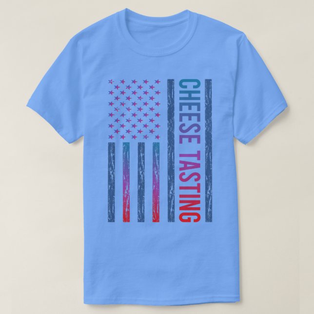 Gradient Flag Cheese Degustation T-Shirt (Design vorne)