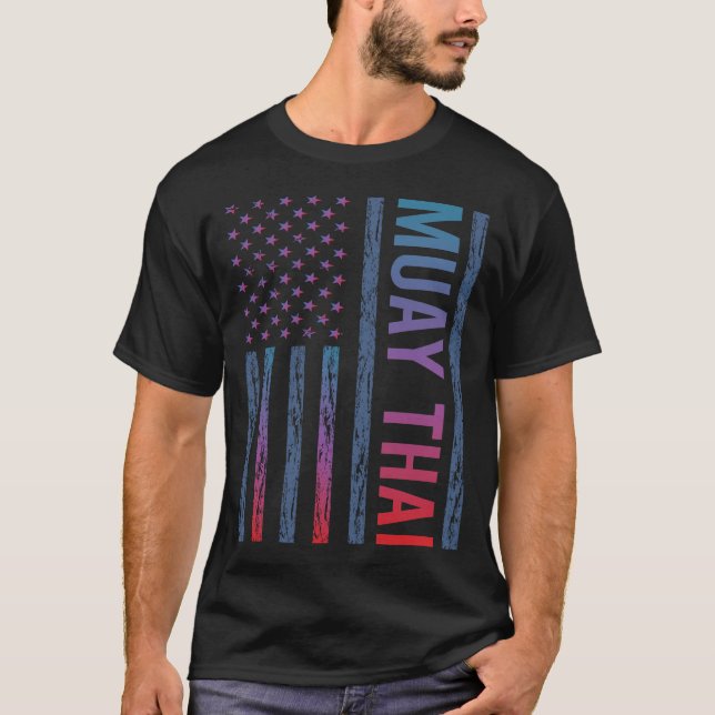 Gradient Flag Muay Thai T-Shirt (Vorderseite)